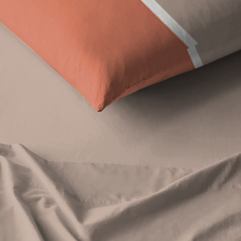 Ownkoti Earth Tone Striped Twin XL Bedding Set - image 4