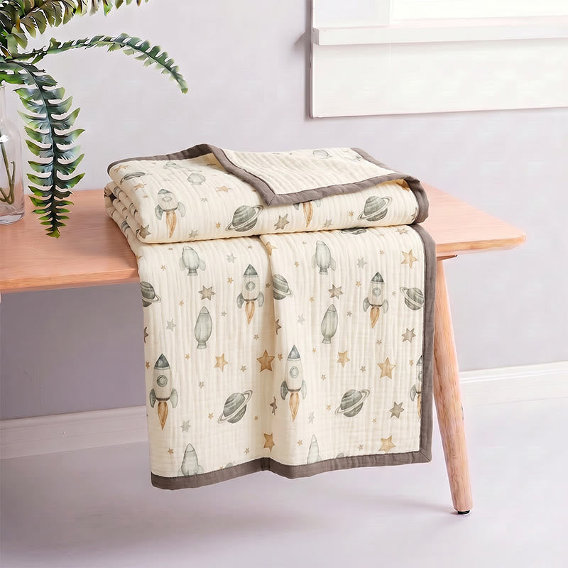 Ownkoti Space Dream Cotton Gauze Blanket - image 6