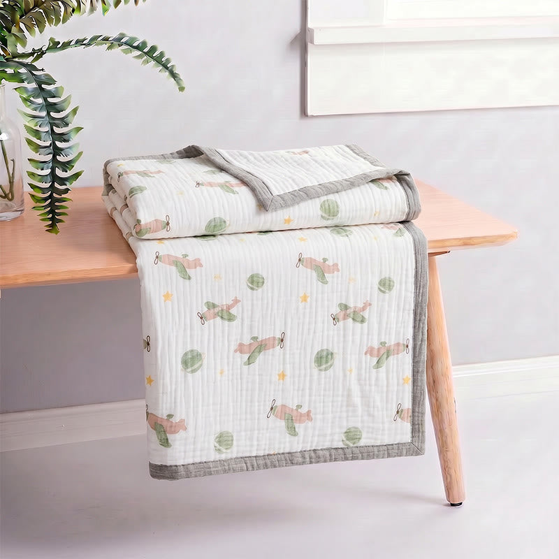 Ownkoti Little Sky Adventure Cotton Muslin Blanket - image 6