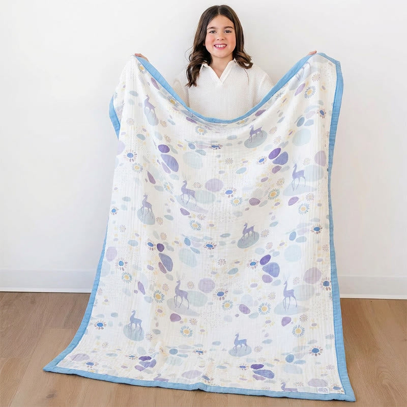 Ownkoti Pastel Bloom Cotton Gauze Blanket - image 5