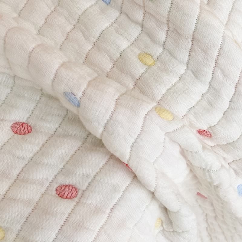 Ownkoti Cream Confetti Dot Washed Lyocell Lightweight Quilt - image 4