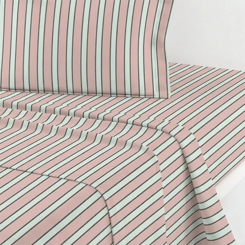 Ownkoti Modern Two-Tone Stripe Bedding Set - image 11