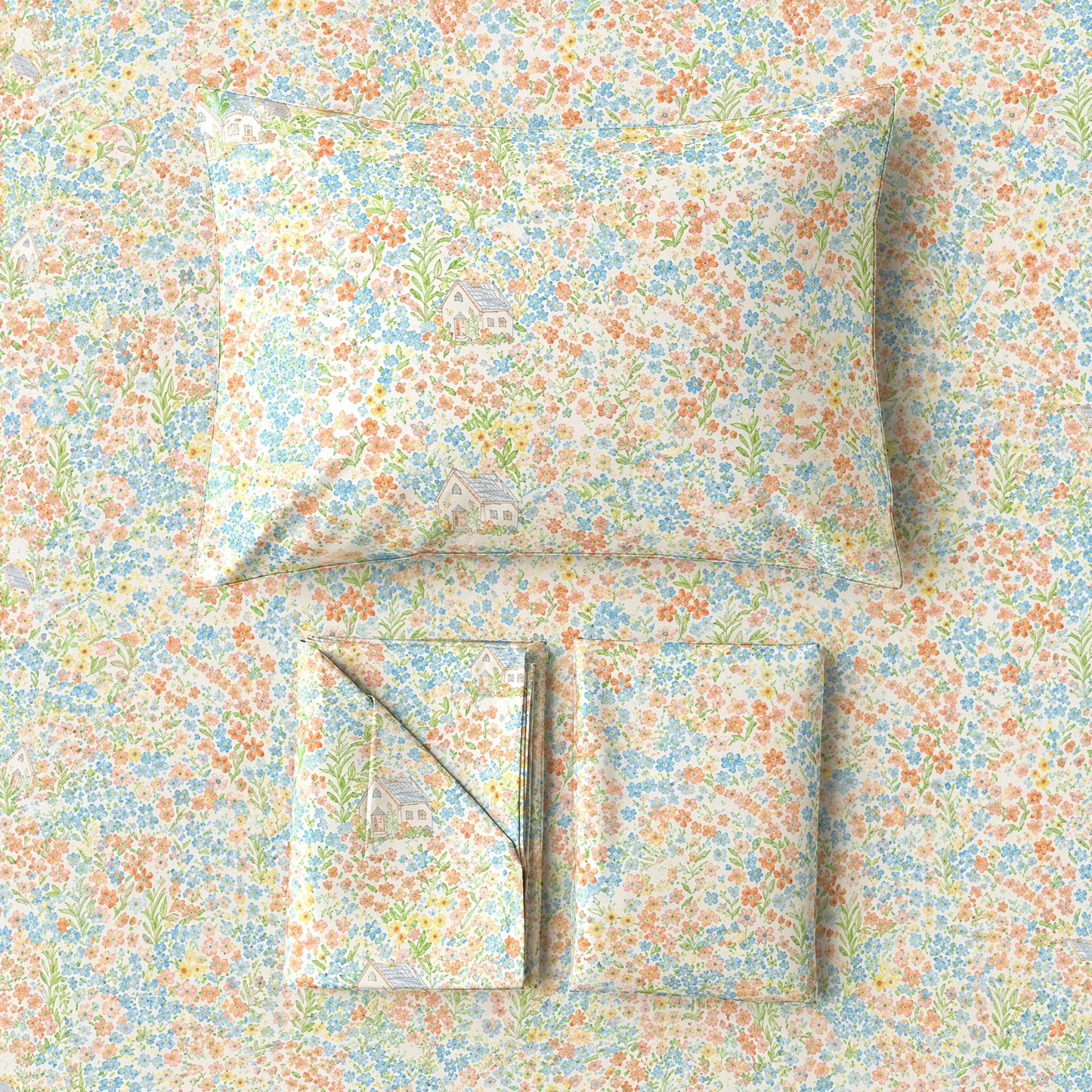 Ownkoti Ditsy Floral Twin XL Dorm Bedding Set - image 4