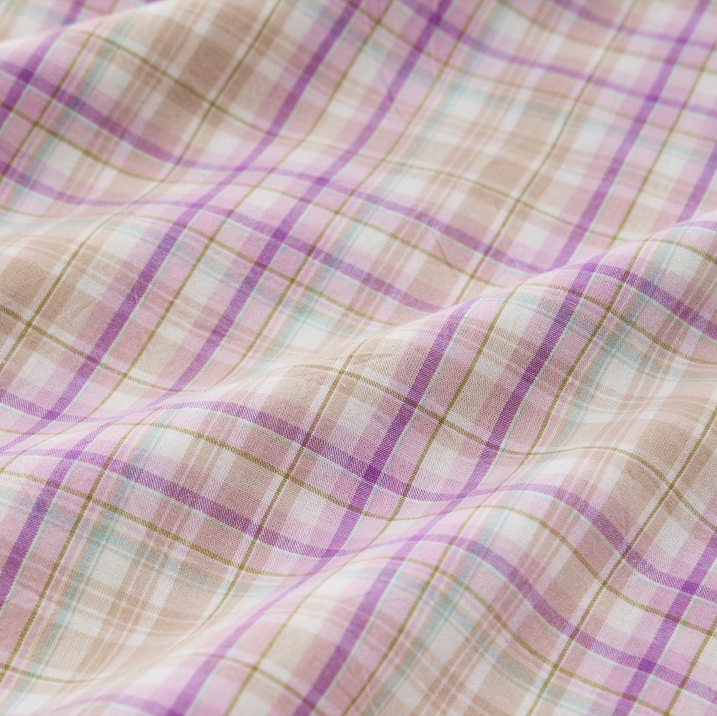 Ownkoti Soft Purple Plaid Twin XL Dorm Bedding Set - image 6