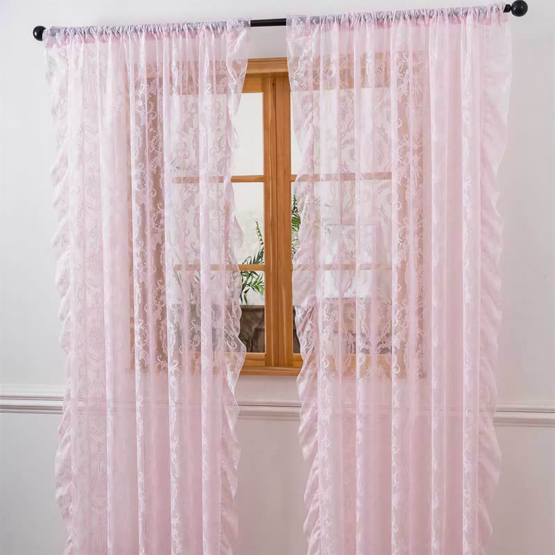 Ownkoti Ruffled Border Light Filtering Window Drape - image 19