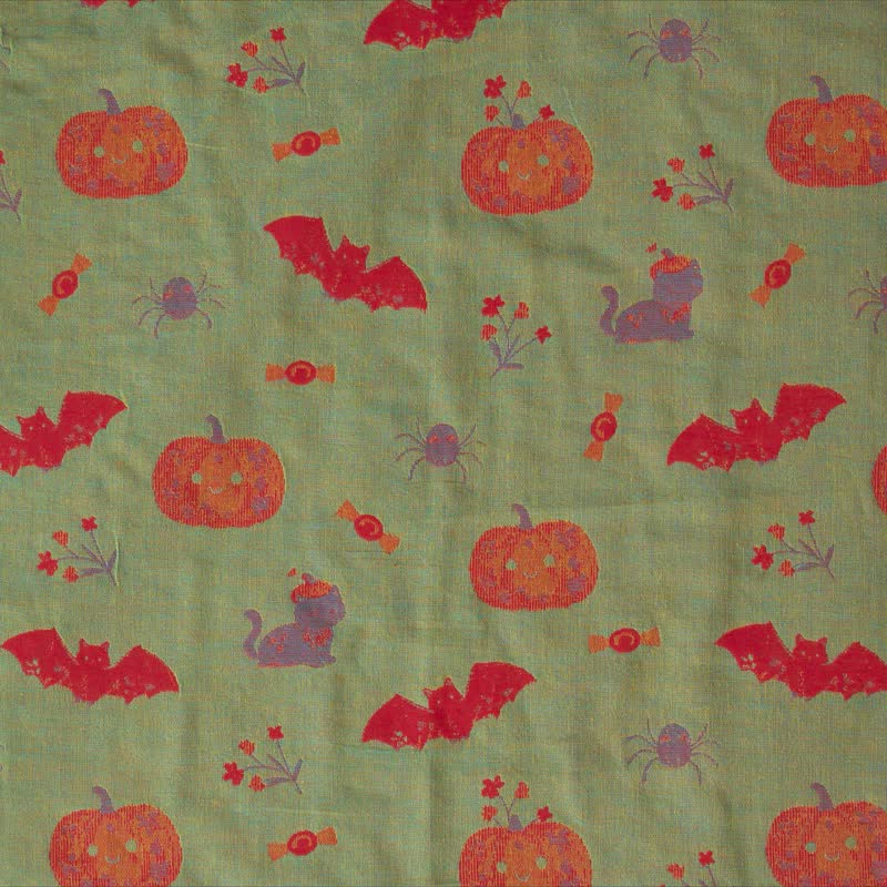 Ownkoti Halloween Pumpkin Bat Cotton Pajama Set - image 17