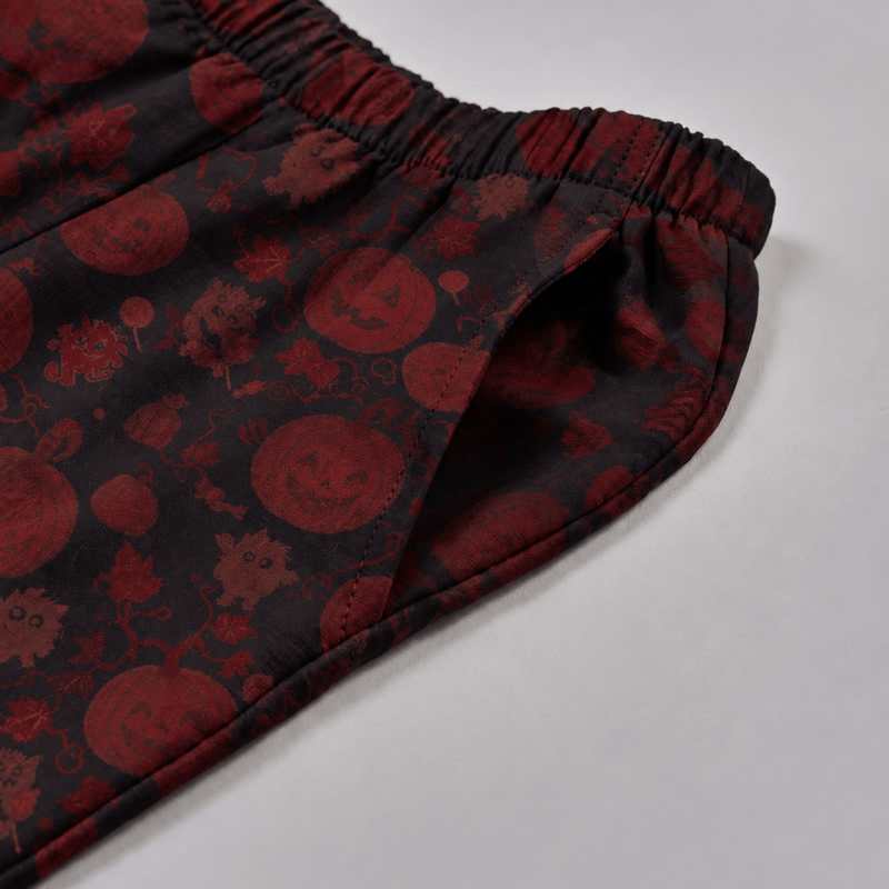 Ownkoti Red Pumpkin Monster Cotton Loungewear Set - image 15