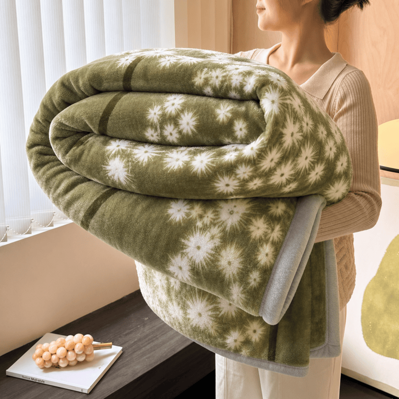 Ownkoti Dandelion Cozy Fleece Throw Blanket – ownkoti