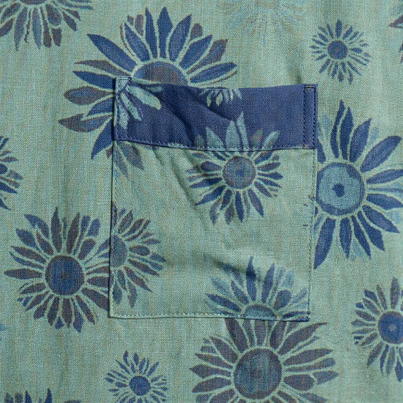 Ownkoti Vintage Sunflower Cotton Gauze Kimono Robe - image 19