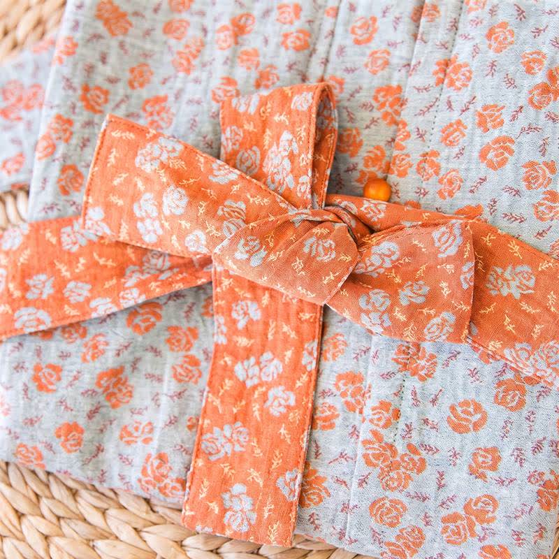 Ownkoti Folk Floral Cotton Gauze Homewear Set - image 6