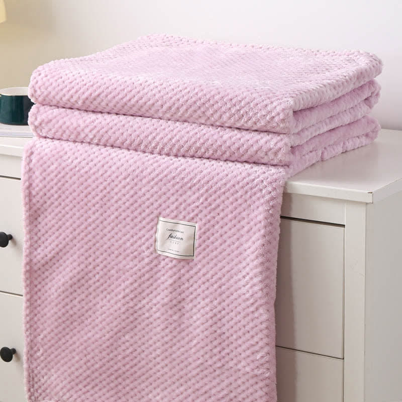 Ownkoti Modern Lightweight Soft Throw Blanket - Pink - Queen - image 24