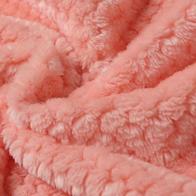 Ownkoti Thick Fleece Pajama Comfy Bathrobe