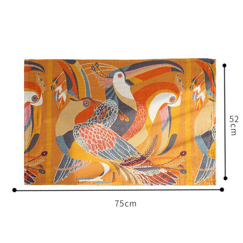 Ownkoti Oriole Bird Cotton Soft Pillow Towel (2PCS) - image 10