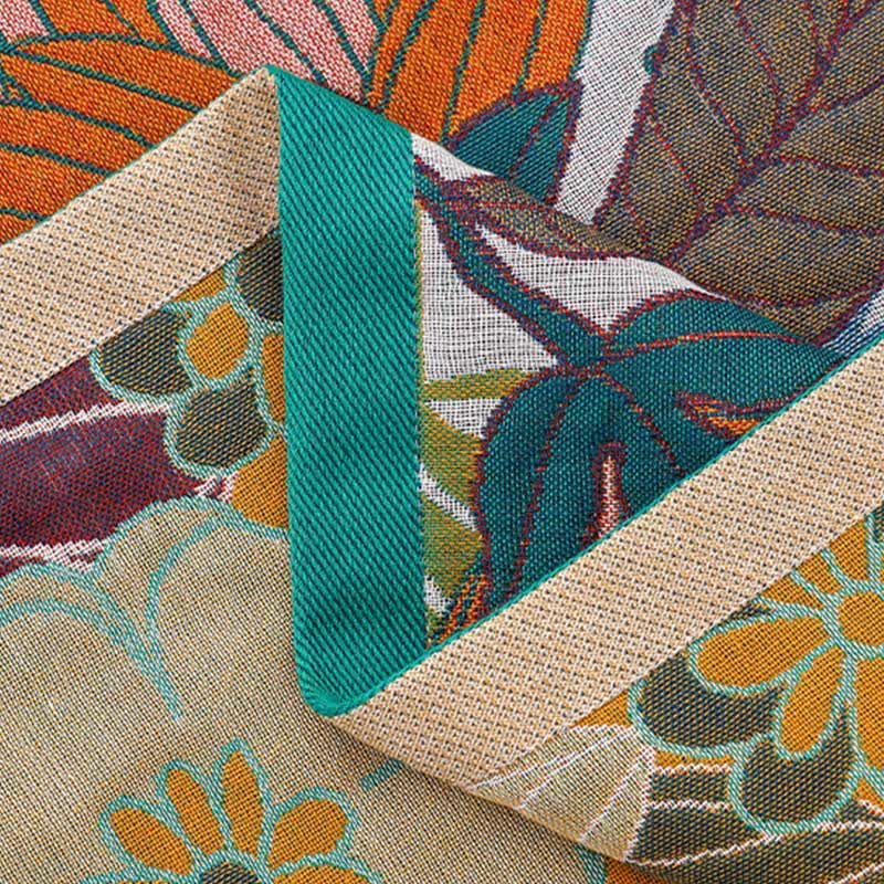 Ownkoti Floral Cotton Gauze Quick-drying Bath Towel