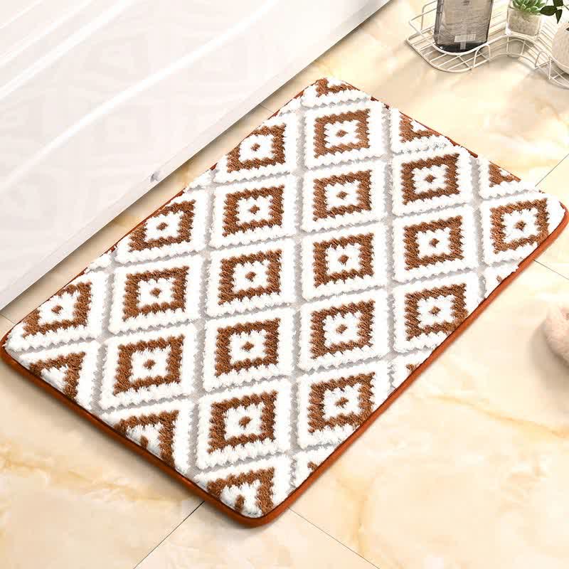 Ownkoti Diamond Lattice Soft Non-slip Bath Mat