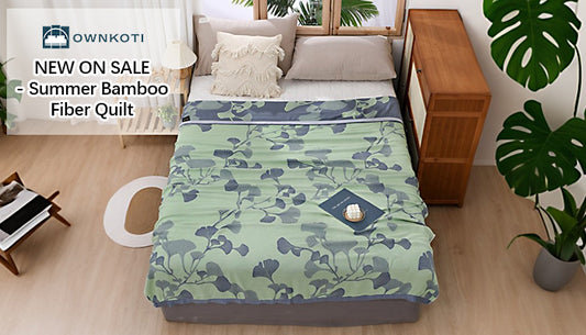 Embrace the Best of Both Seasons with Winter Deals on Summer Bamboo Fiber Quilts!