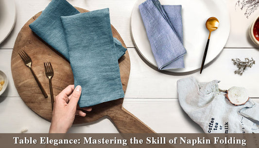 Table Elegance: Mastering the Skill of Napkin Folding