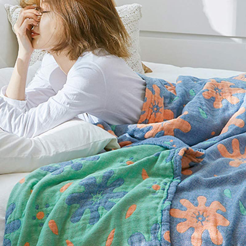 Ownkoti Cute Flowers Cotton Breathable Reversible Quilt - image 11