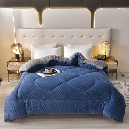 Ownkoti Thick Sherpa Winter Blanket with Quilt Core - image 12