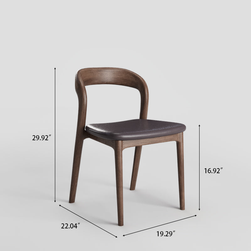 Ownkoti 2x/4x/6x Wooden Dining Chairs Soft Cushion Seat