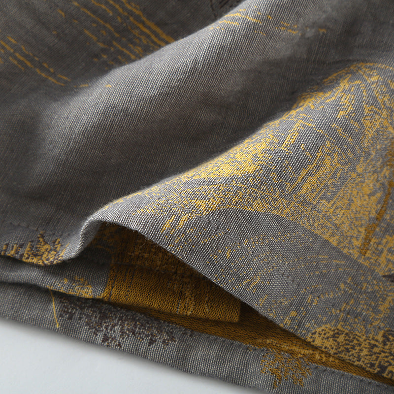 Ownkoti Pure Cotton Breathable Retro Kimono Bathrobe - image 8