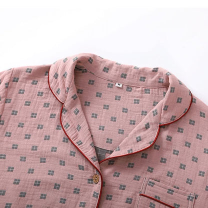 Ownkoti Checkered Jacquard Cotton Loungewear Set - image 3