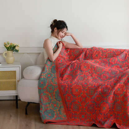 Ownkoti Jacquard Cotton Gauze Soft Towel Quilt - image 5