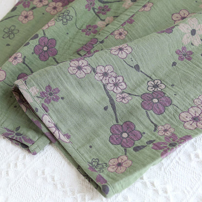 Ownkoti Plum Blossom Bowknot Pure Cotton Loungewear Set - image 8