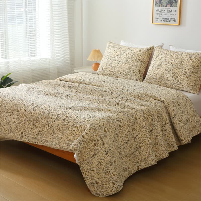 Pure Cotton Luxurious Summer Quilted Bedding - Quilt - King - image 0