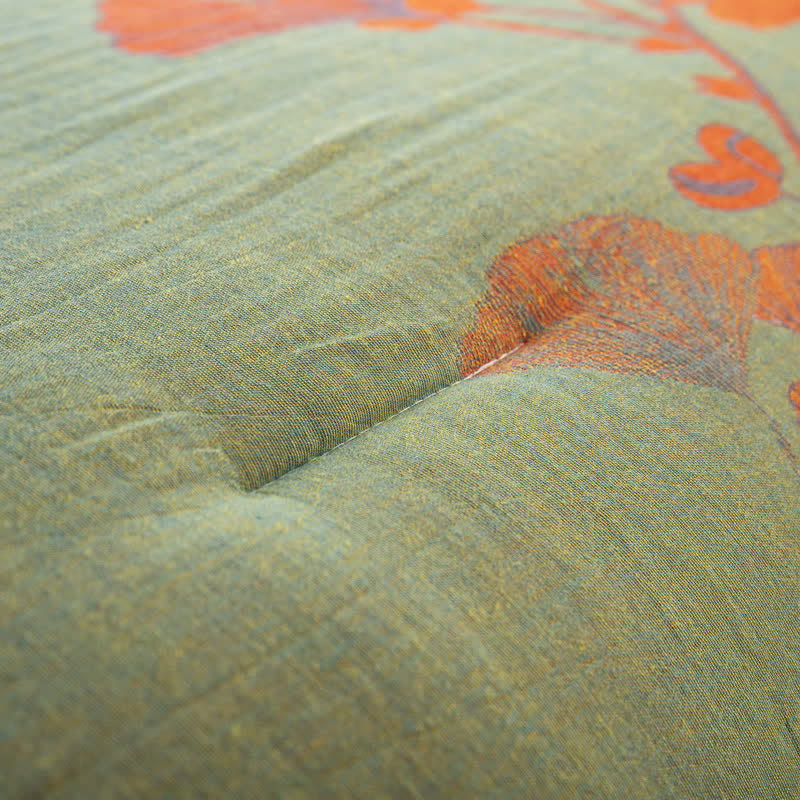 Ownkoti Rustic Ginkgo Leaf Cotton Gauze Bedding  - image 16