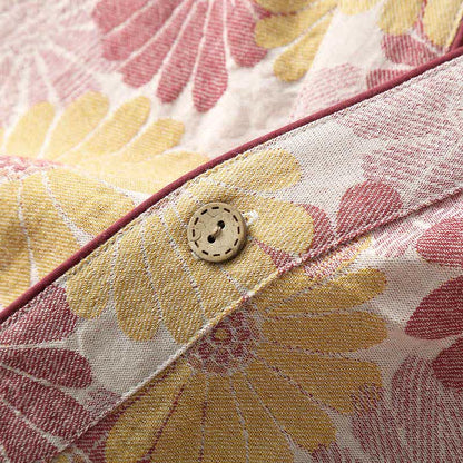 Pure Cotton Yarn-dyed Jacquard Loungewear Set - image 1