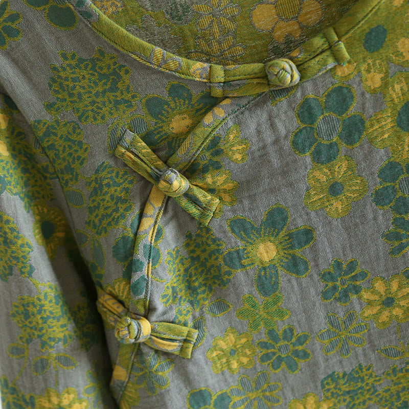 Ownkoti Yarn-dyed Pure Cotton Floral Nightwear Set - image 4