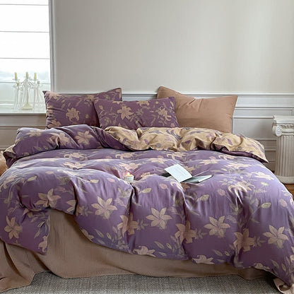 Ownkoti Floral Lily Cotton Gauze Bedding Set - image 2