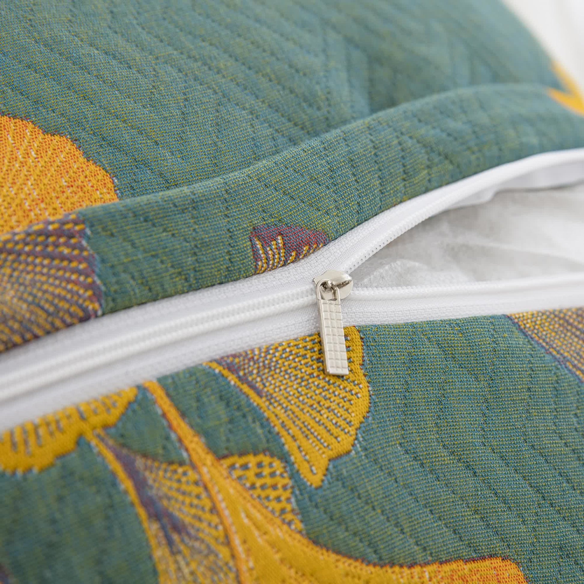 Ownkoti Cotton Gauze Jacquard Ginkgo Leaf Pillowcases(2PCS) - image 11