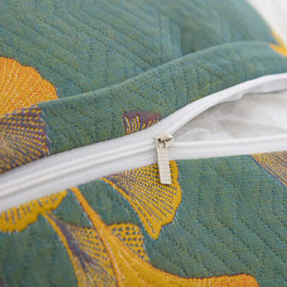 Ownkoti Cotton Gauze Jacquard Ginkgo Leaf Pillowcases(2PCS) - image 11