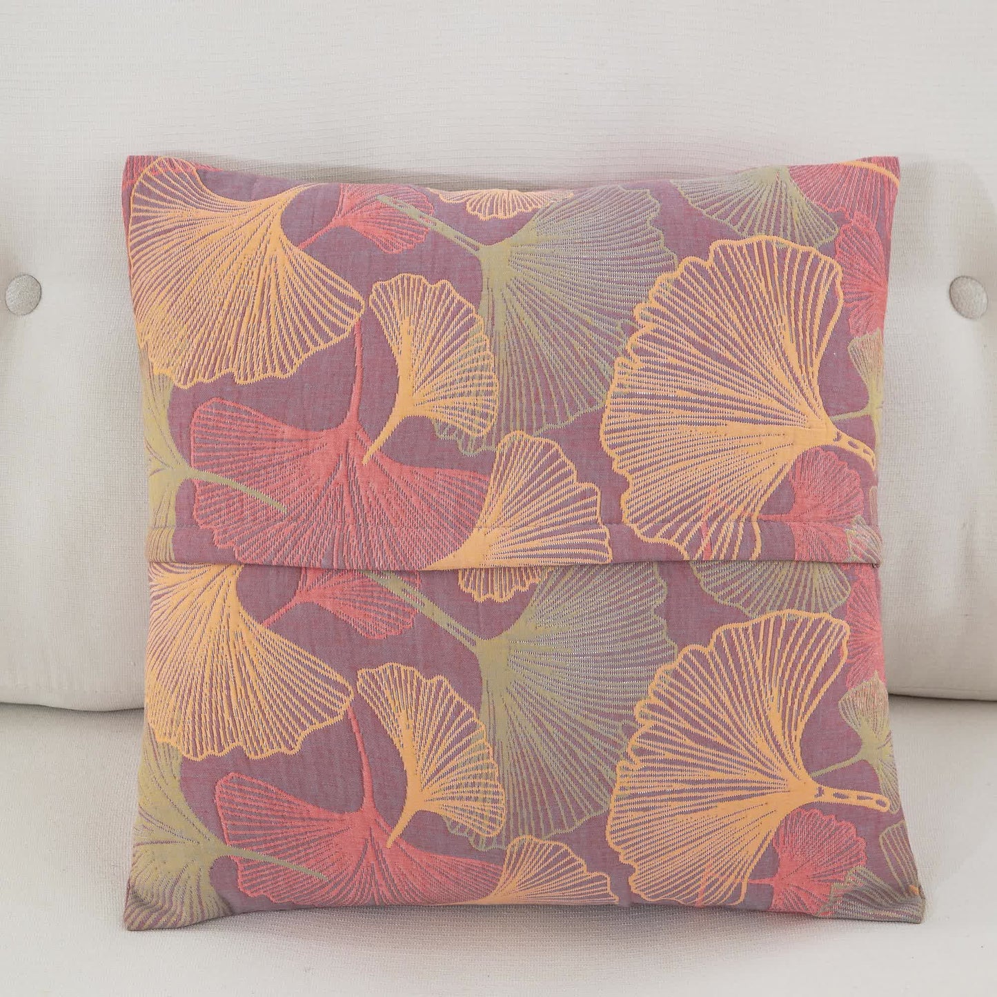 Ownkoti Yarn-dyed Ginkgo Leaf Cotton Gauze Pillowcases(2PCS) - image 8