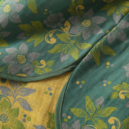 Jacquard Cotton Gauze Floral Nightgown - image 3