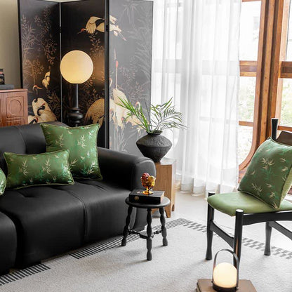 Ownkoti Pastoral Style Bamboo Elegant Pillowcase