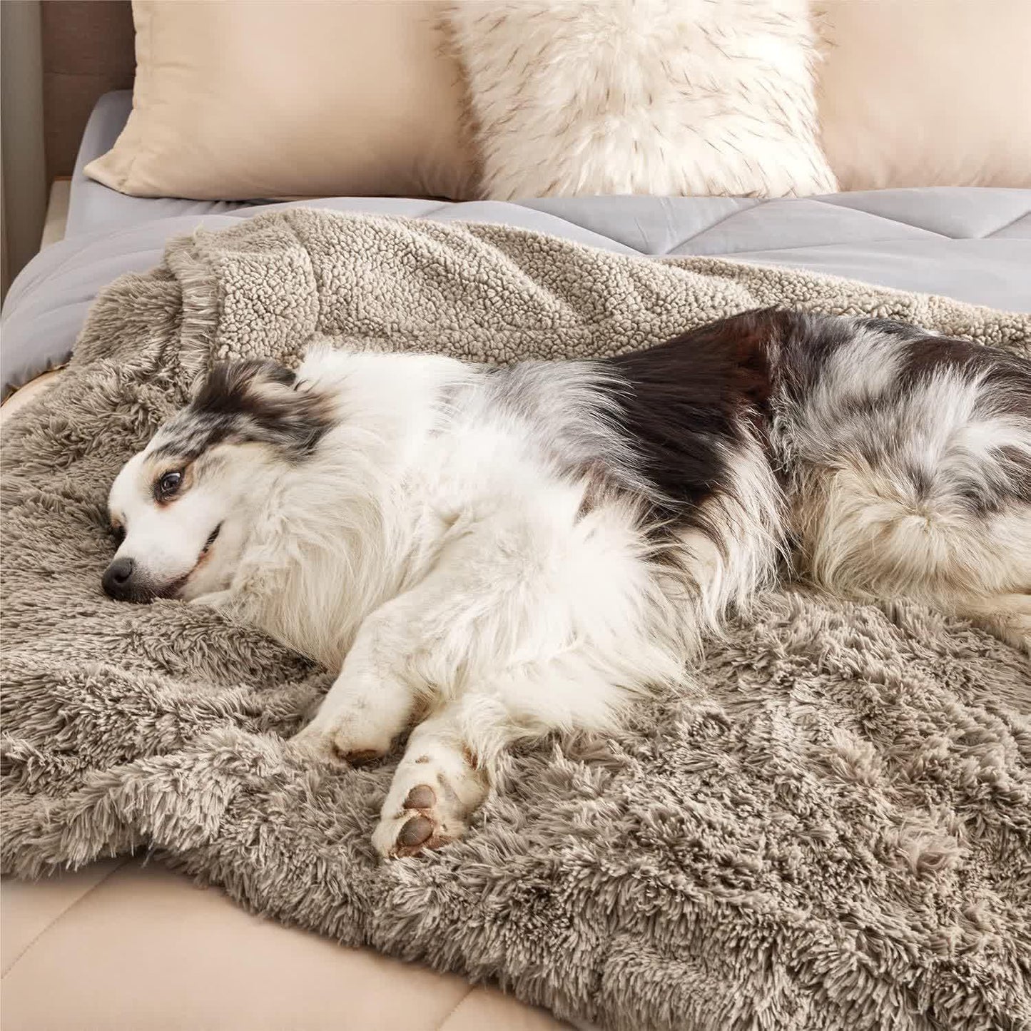 Sherpa Waterproof Soft Blanket Pet Pad - image 5