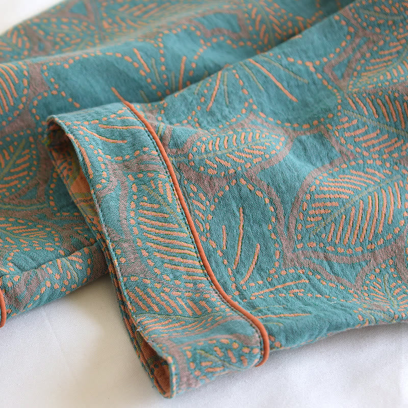 Ownkoti Yarn-dyed Floral Cotton Nightwear Set - image 8