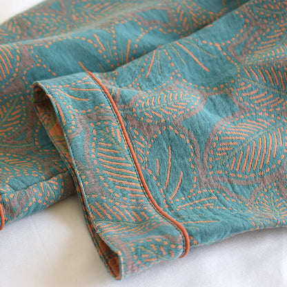 Ownkoti Yarn-dyed Floral Cotton Nightwear Set - image 8