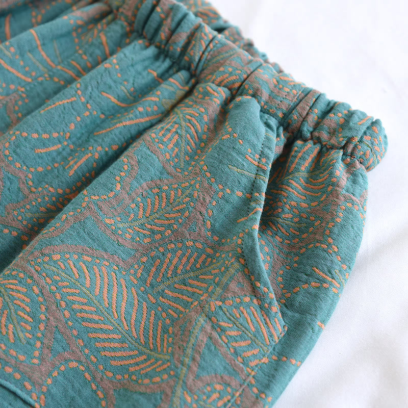 Ownkoti Yarn-dyed Floral Cotton Nightwear Set - image 7