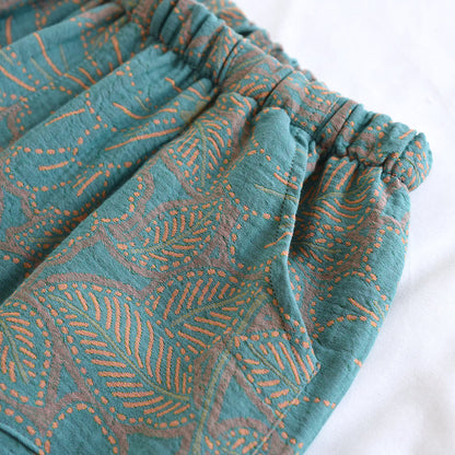 Ownkoti Yarn-dyed Floral Cotton Nightwear Set - image 7