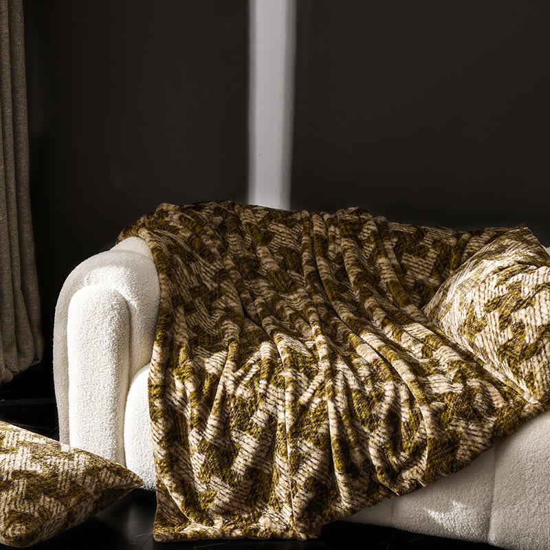 Ownkoti Retro Velvet Windmill Sofa Throw Blanket - image 5