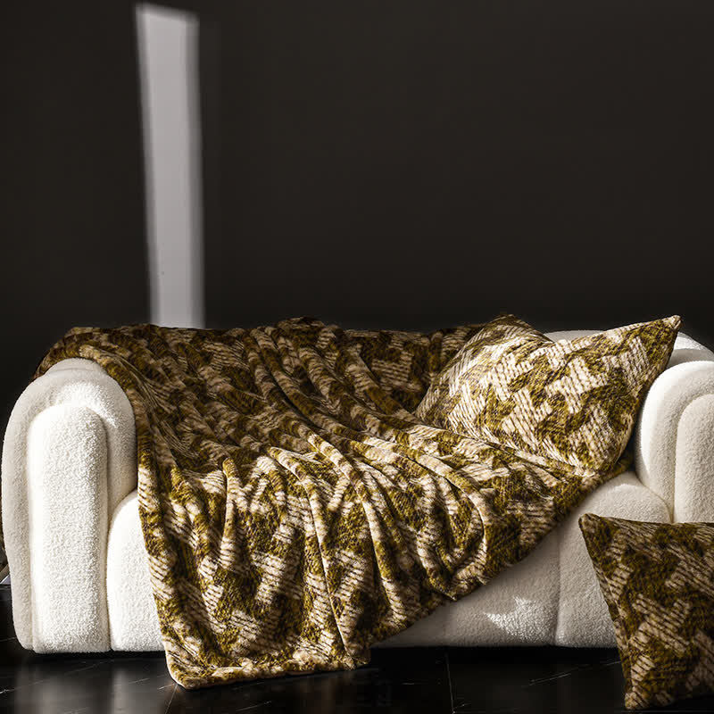 Ownkoti Retro Velvet Windmill Sofa Throw Blanket - image 4