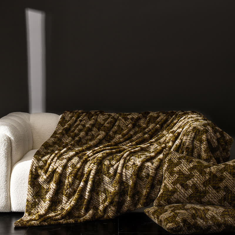 Ownkoti Retro Velvet Windmill Sofa Throw Blanket - image 3