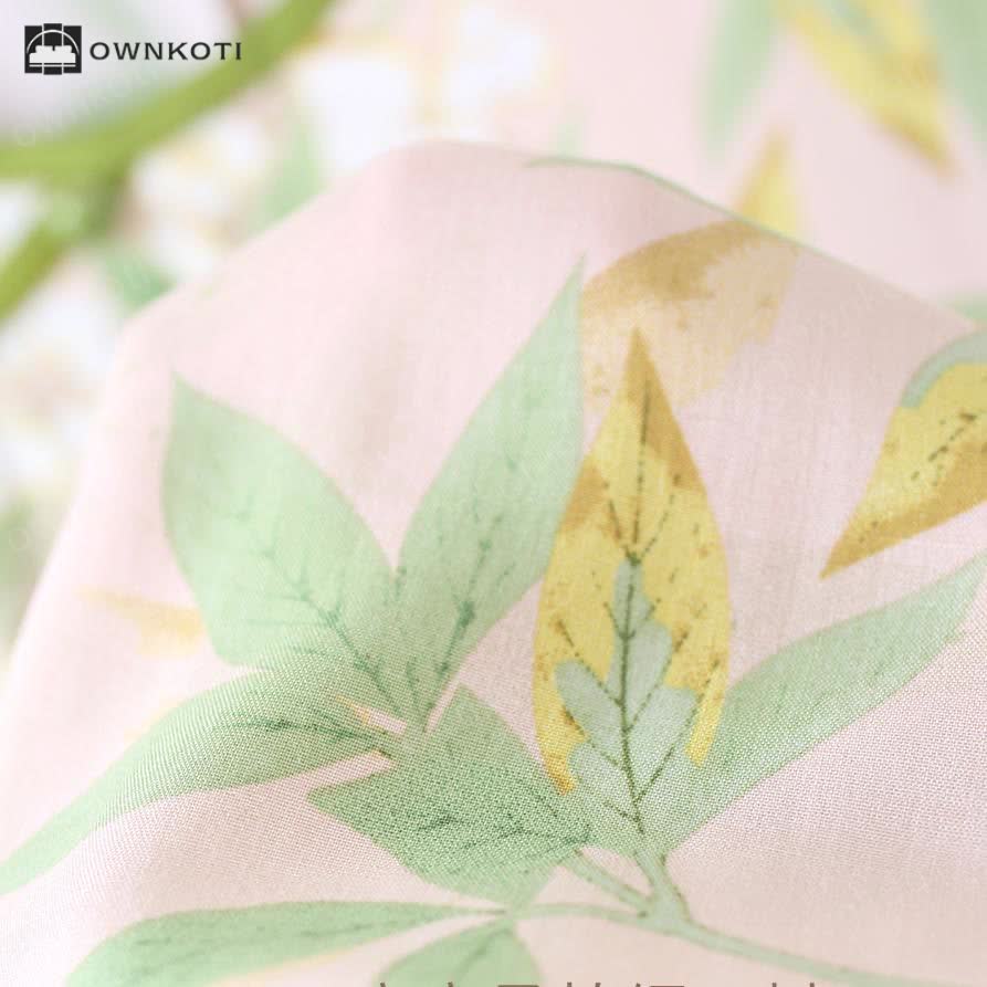 Ownkoti Plus Size Refresh Pastoral Long Nightgown