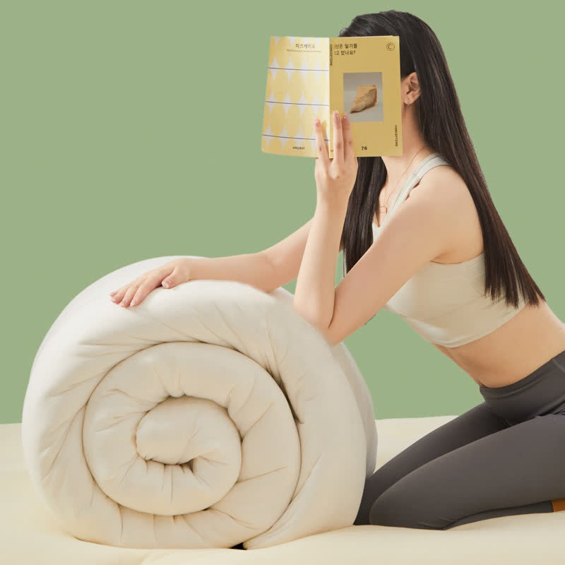 Ownkoti Solid Color Cotton Soft Breathable Comforter - image 4