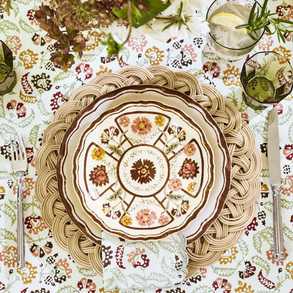 Round Shape Hand-woven Rattan Placemat - image 2