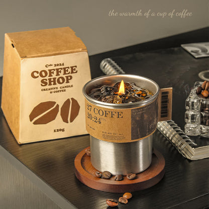 Ownkoti Coffee Scented Candle Home Decor - image 4